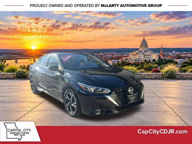 Used 2024 Black Nissan SV image 1
