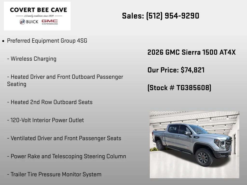 New 2026 Silver GMC AT4X image 25