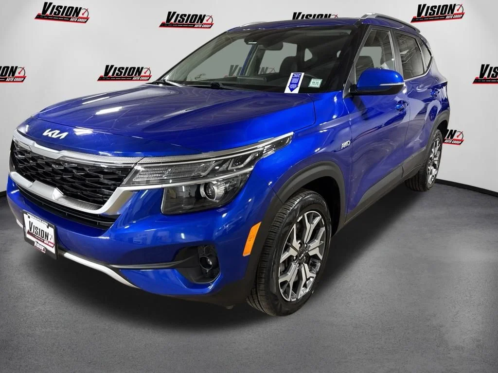 Used 2023 Blue Kia EX image 1