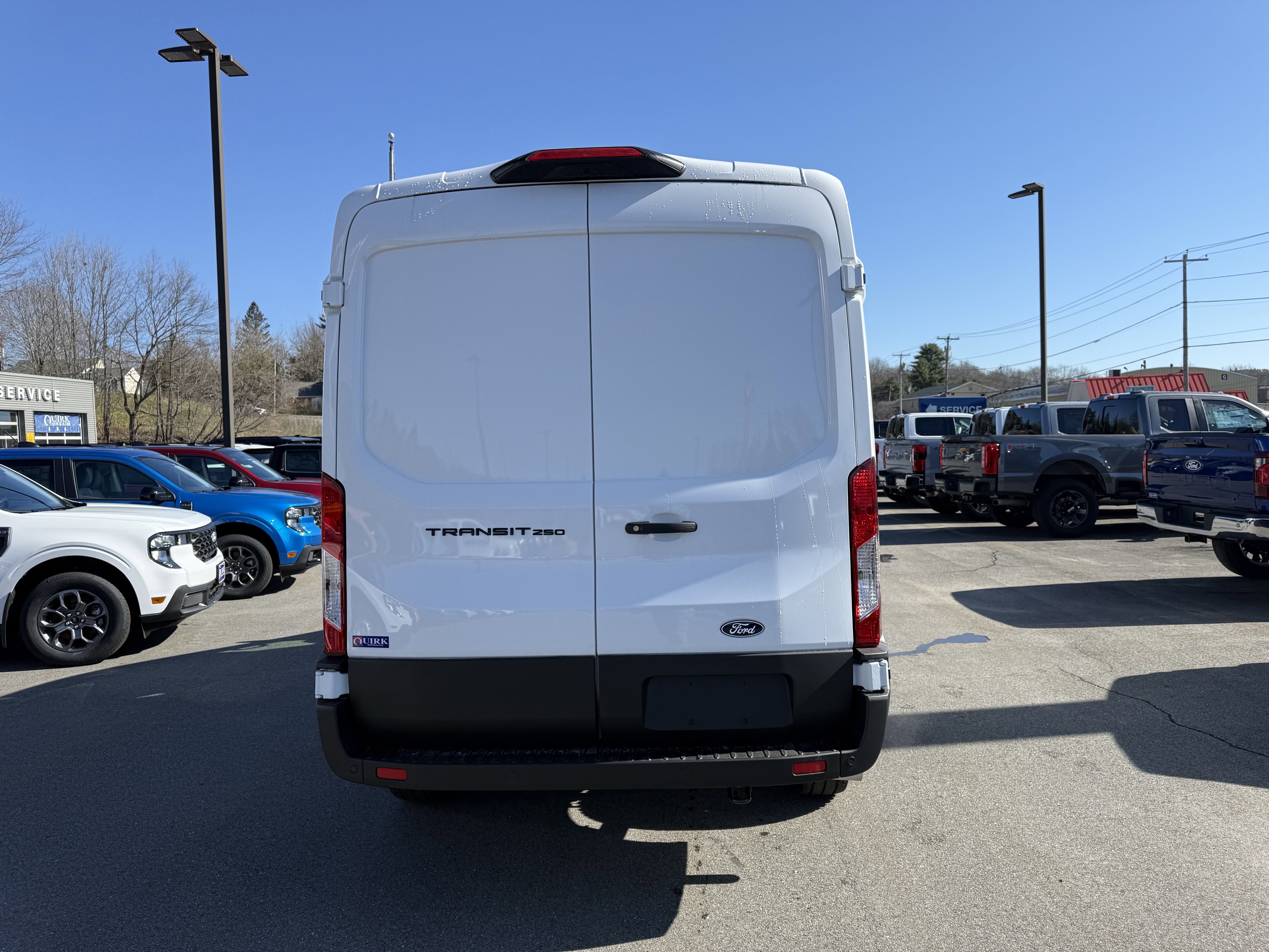 New 2026 Oxford White Ford Cargo Van image 8