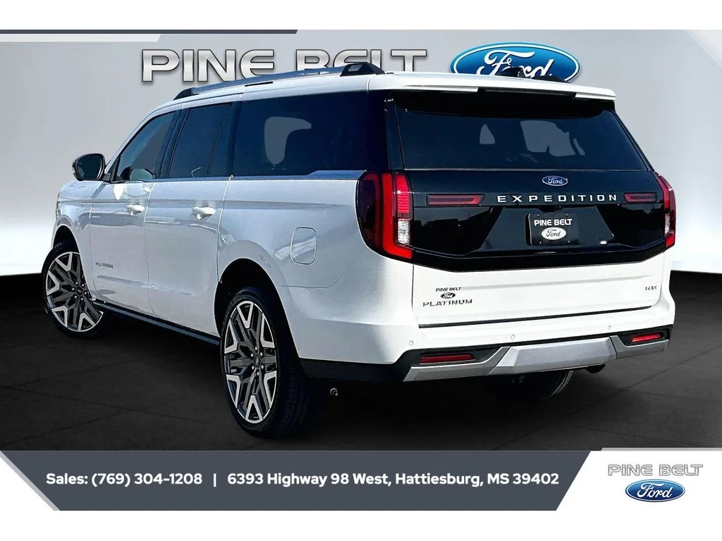 New 2026 Star White Metallic Tri-Coat Ford MAX Platinum® image 2