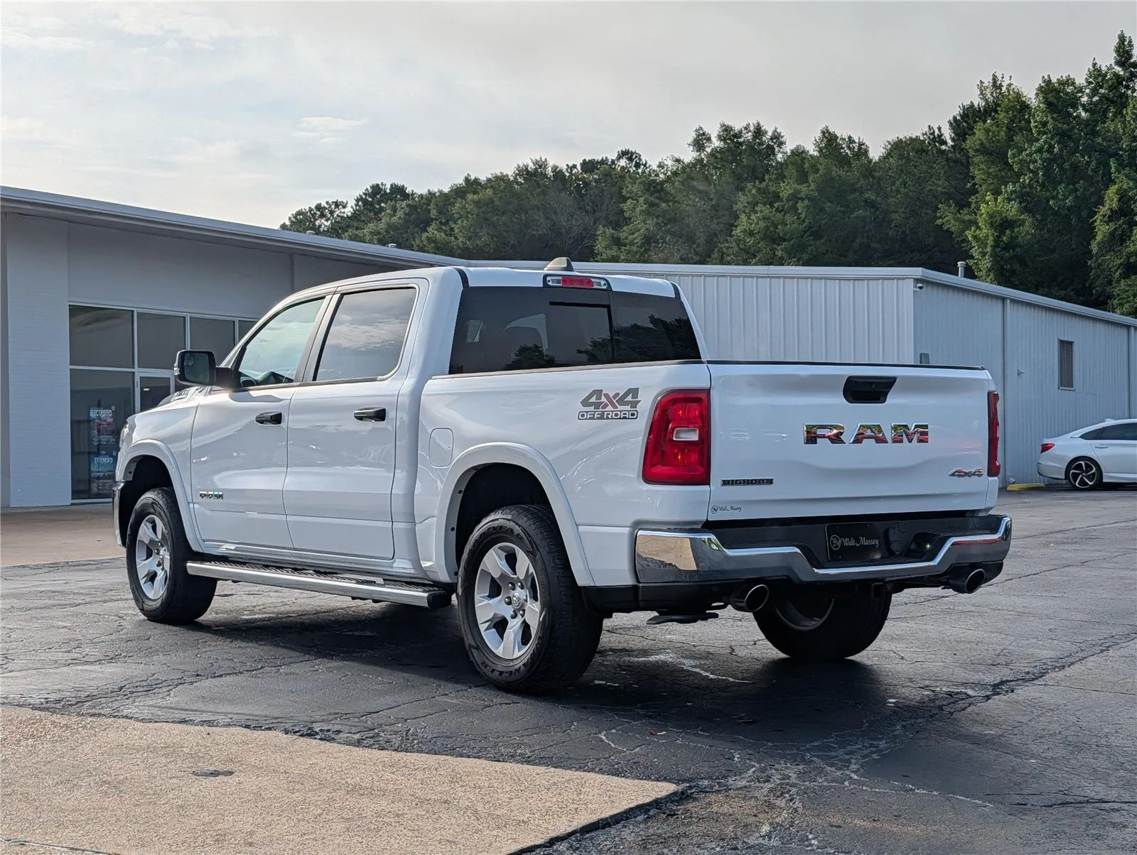 Used 2025 Bright White Clearcoat Ram Big Horn image 3