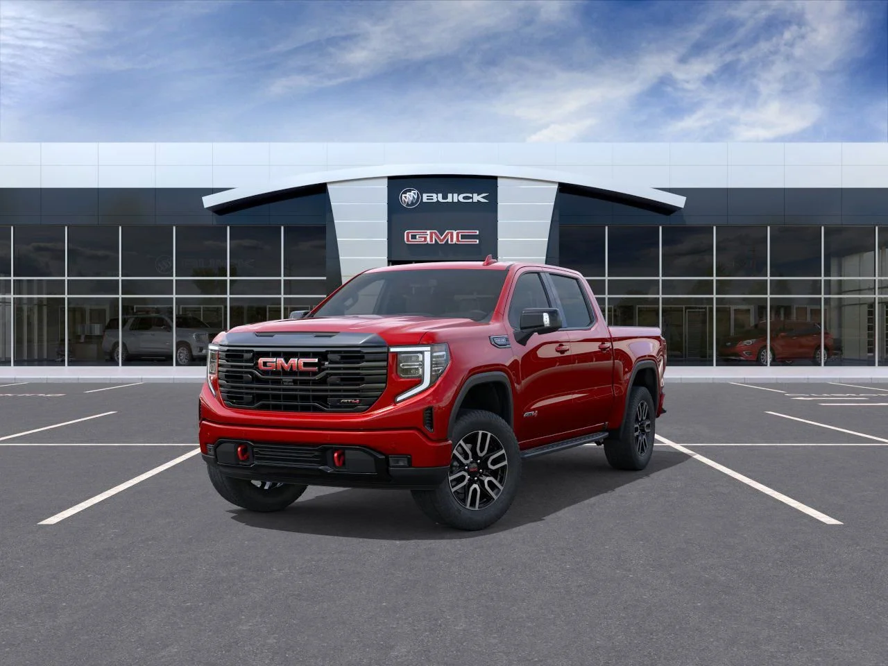 New 2026 Volcanic Red Tintcoat GMC AT4 image 8