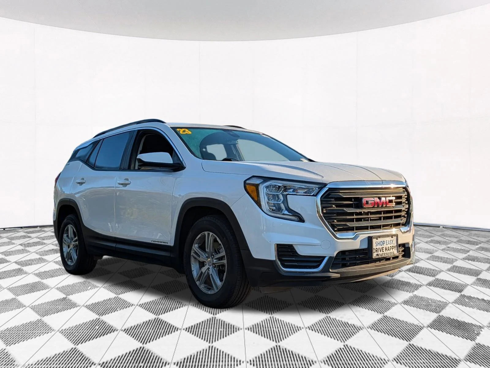 Used 2023 SUMMIT WHITE GMC SLE image 14