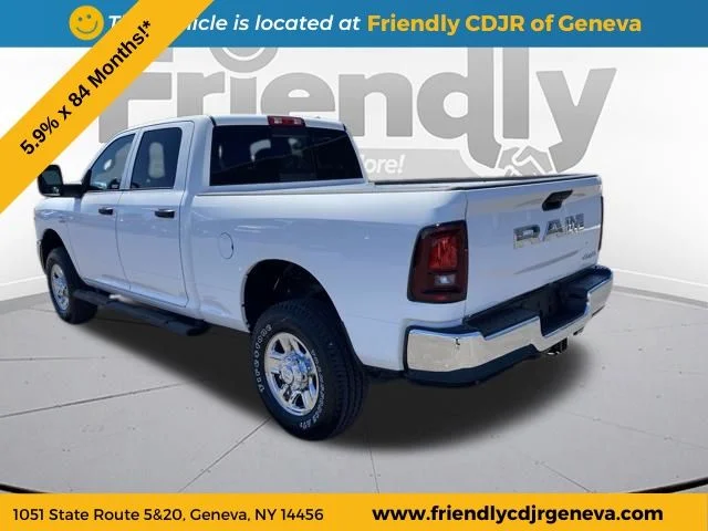 New 2026 Bright White Clear-Coat Exterior Paint RAM Tradesman image 4