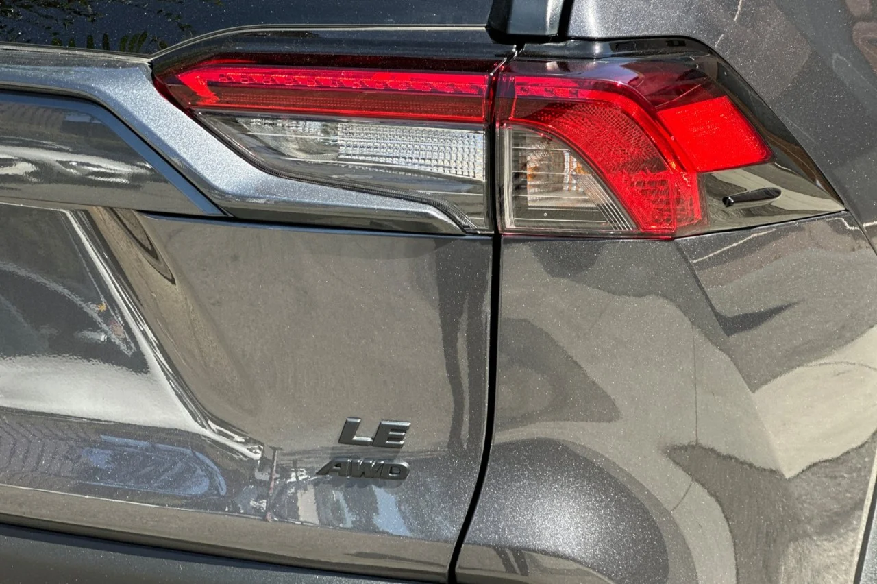 Used 2024 MAGNETIC GREY METALL Toyota LE image 25