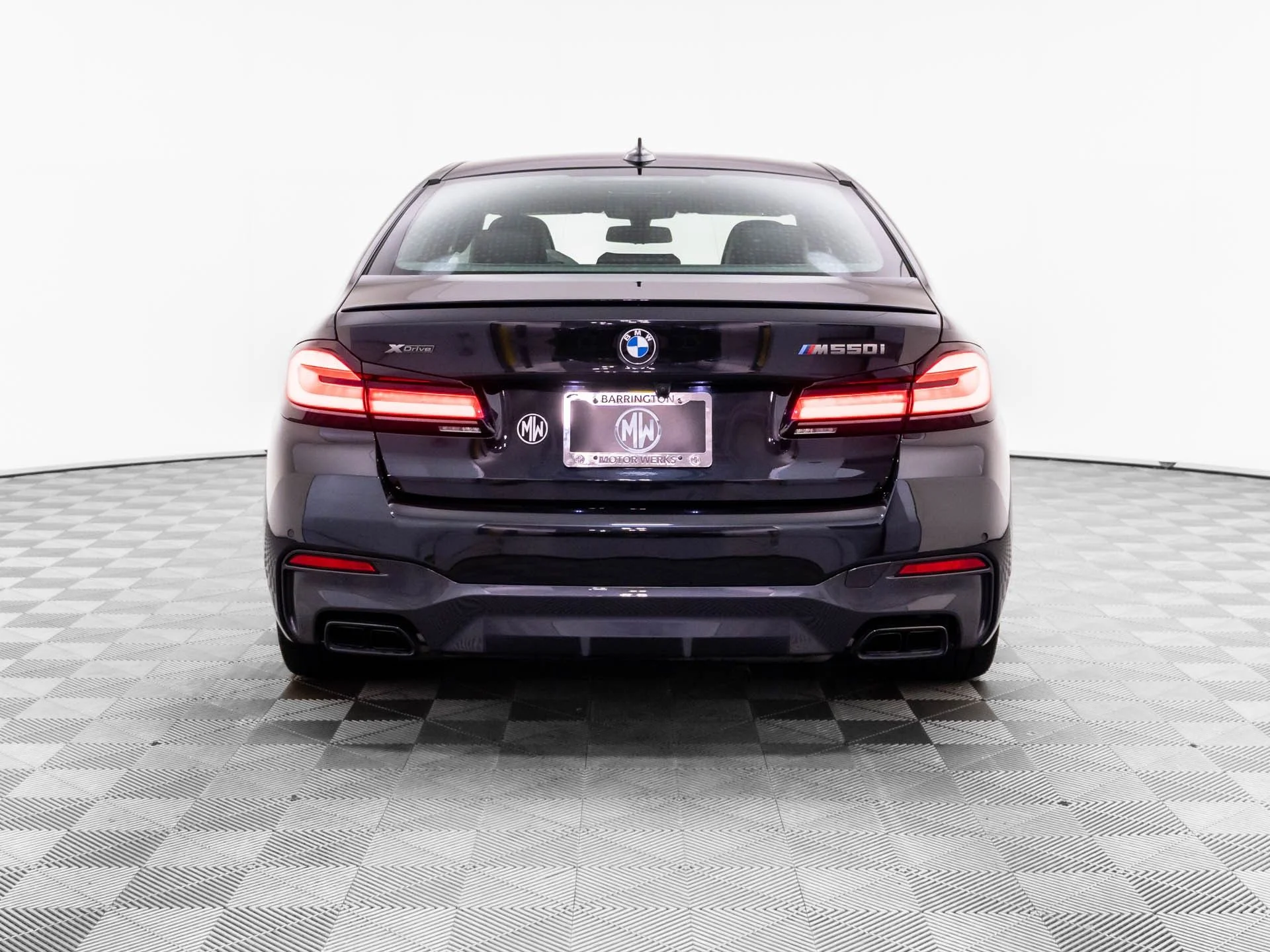 Certified Used 2023 Black BMW M550i xDrive image 4