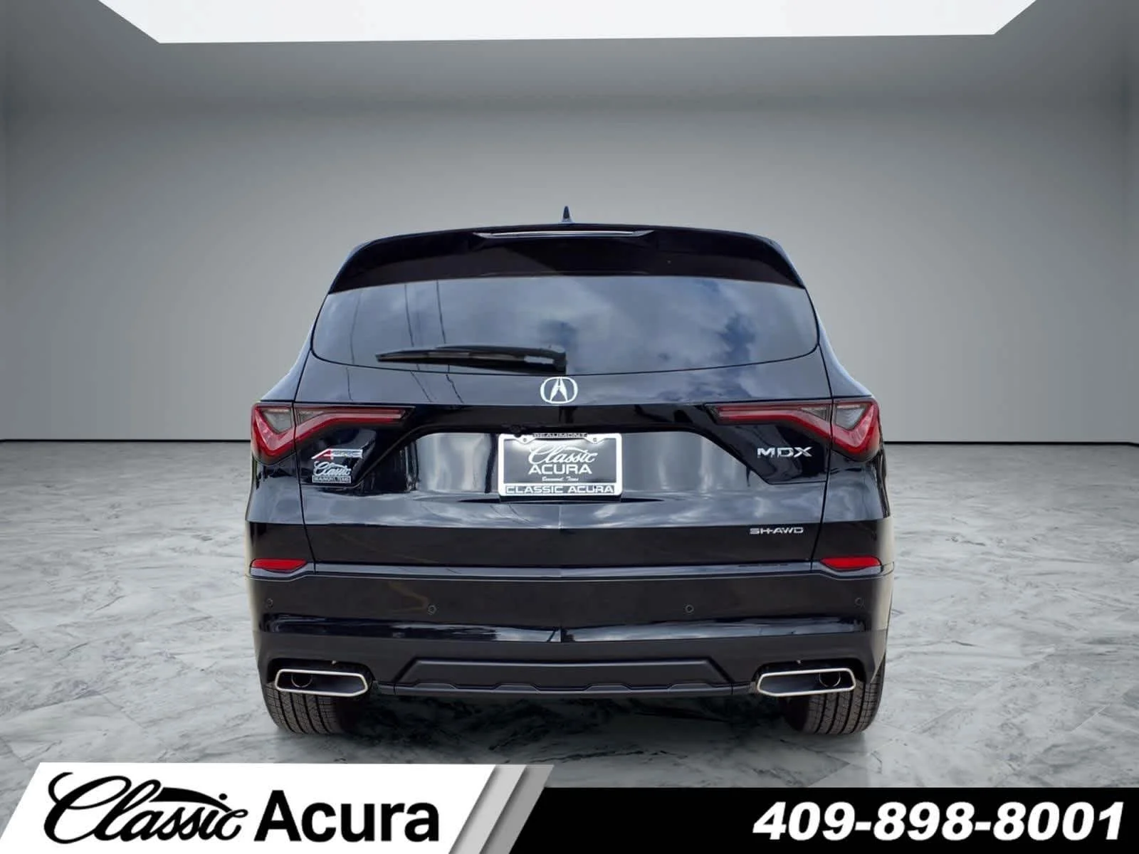 New 2026 Majestic Black Pearl Acura w/A-Spec Advance Package image 4