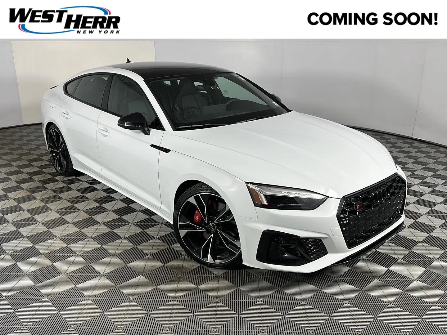 Used 2024 Glacier White Metallic Audi Premium Plus image 1