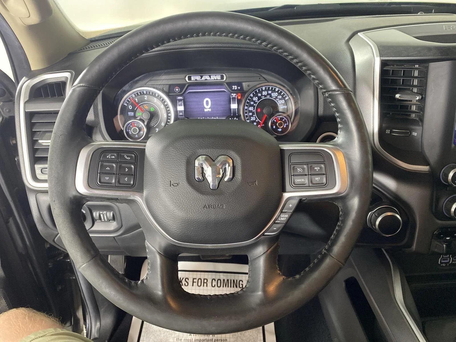 Used 2019 Diamond Black Crystal Pearlcoat Ram Big Horn image 19