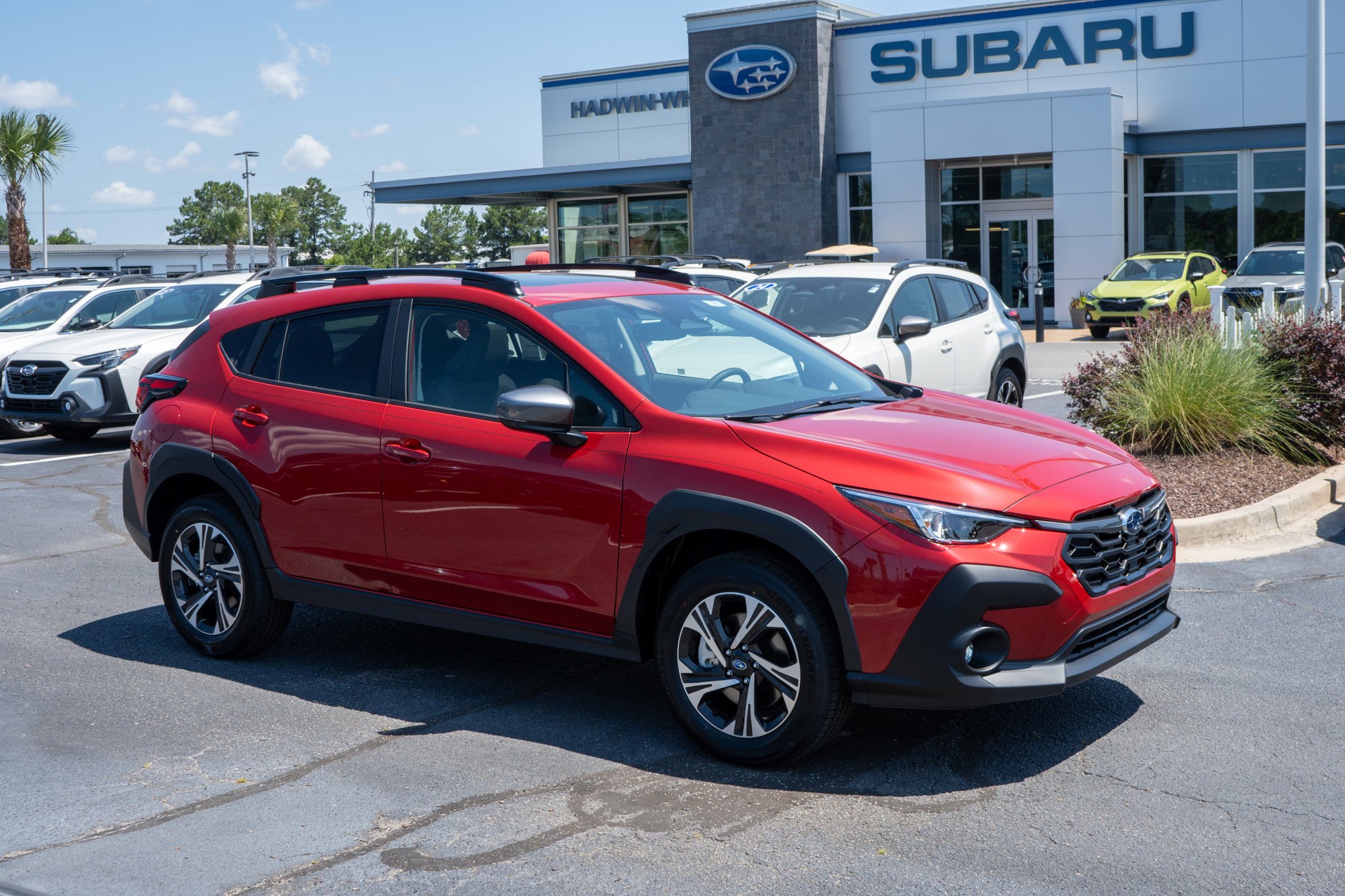 New 2026 LITHIUM RED PEARL Subaru Premium image 1