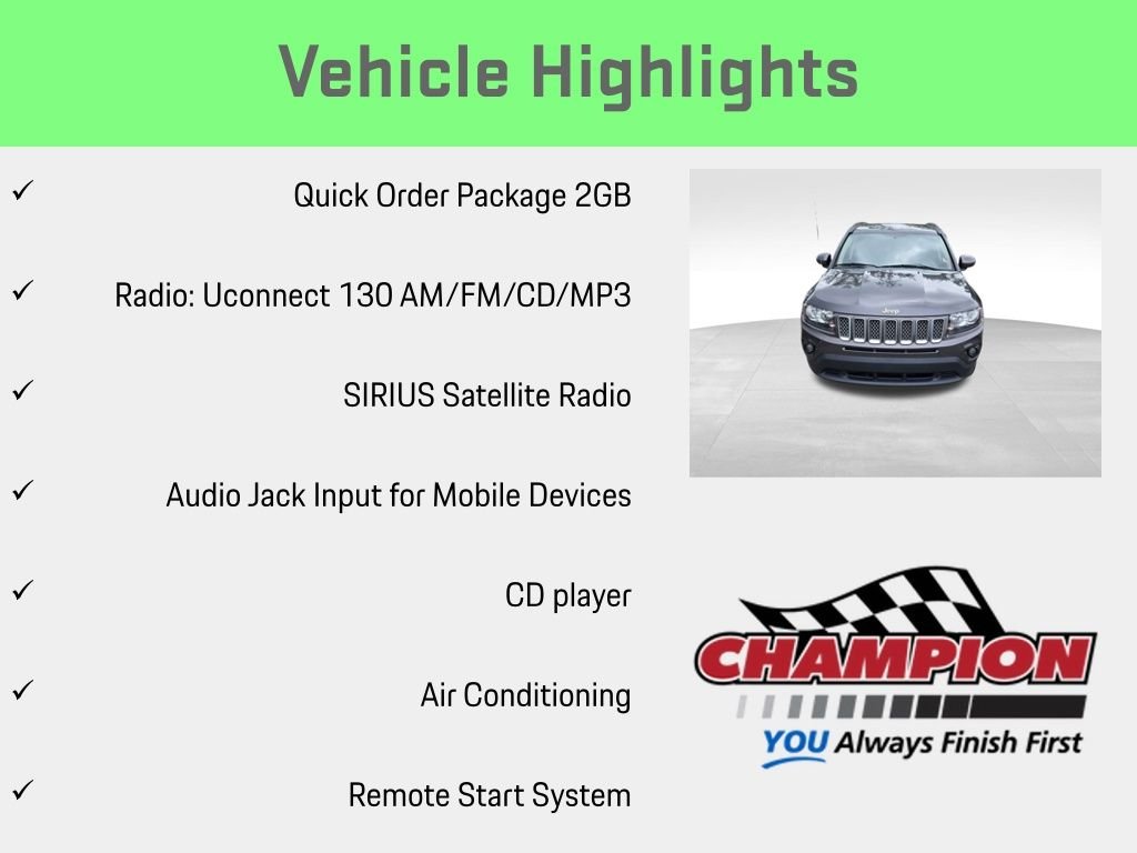 Used 2014 Granite Crystal Metallic Clearcoat Jeep Latitude image 6