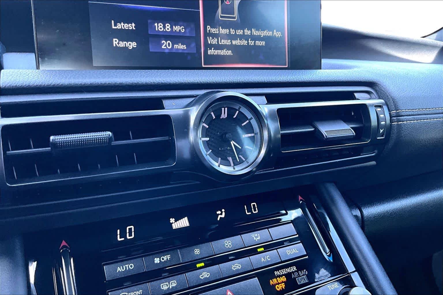 Used 2024 Iridium Lexus F SPORT Design image 33