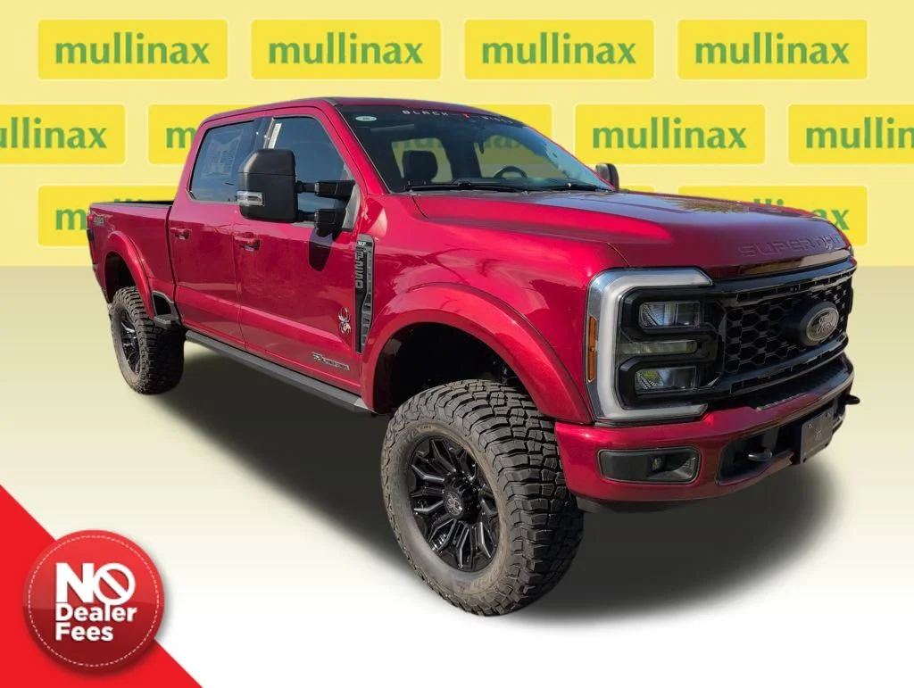 New 2026 Red Ford XLT BLACKWIDOW image 1