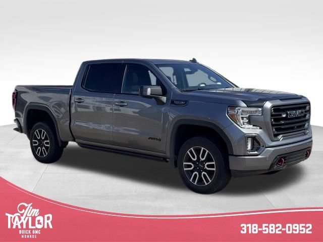Used 2021 SATIN STEEL METALLIC GMC AT4 image 1