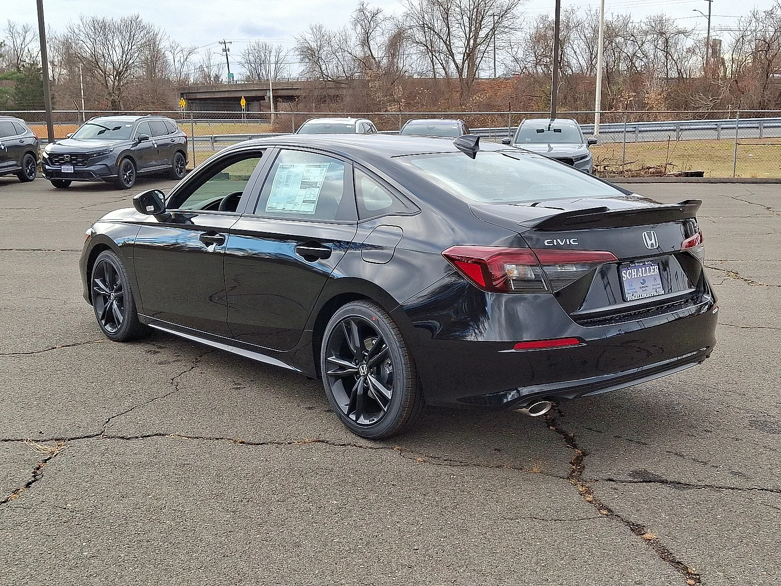 New 2026 Crystal Black Pearl Honda Sedan image 3