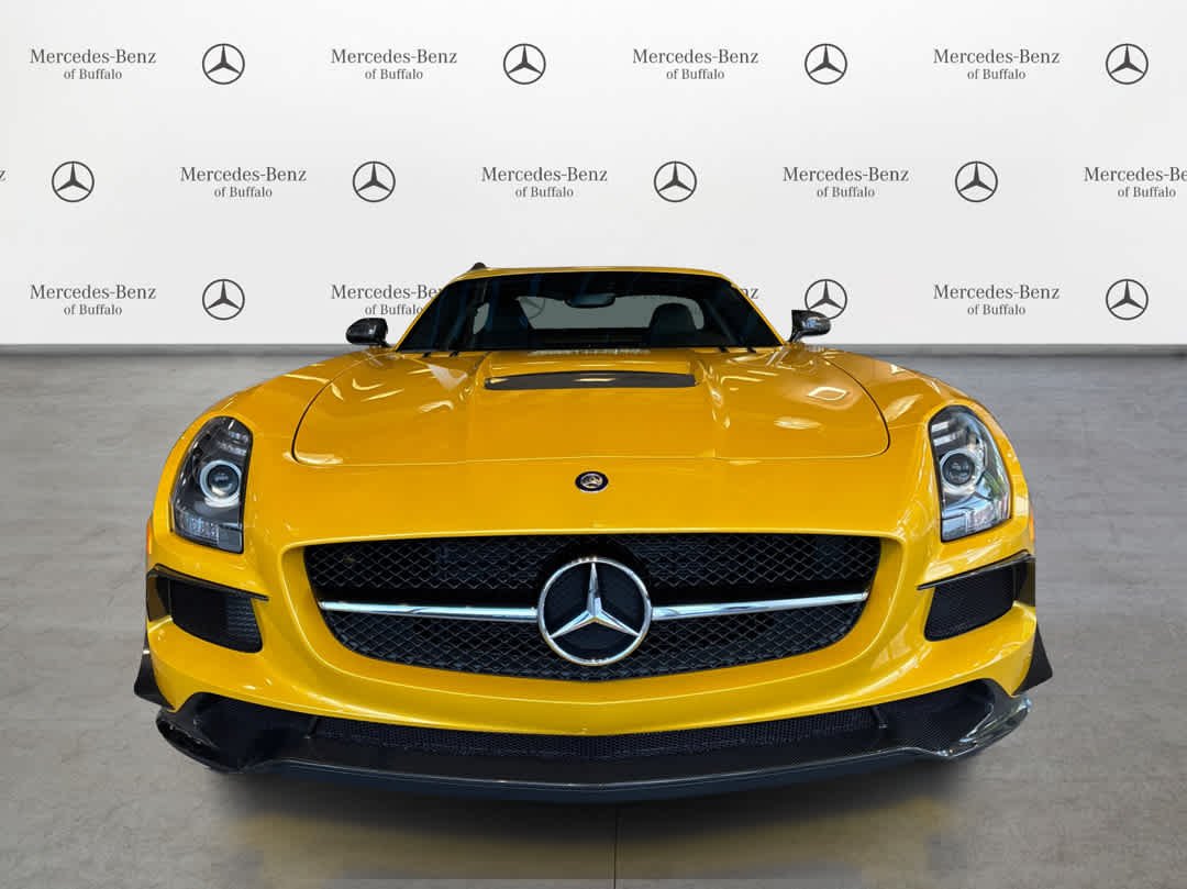 Used 2014 AMG Solarbeam Yellow Mercedes-Benz SLS AMG® Black Series image 2