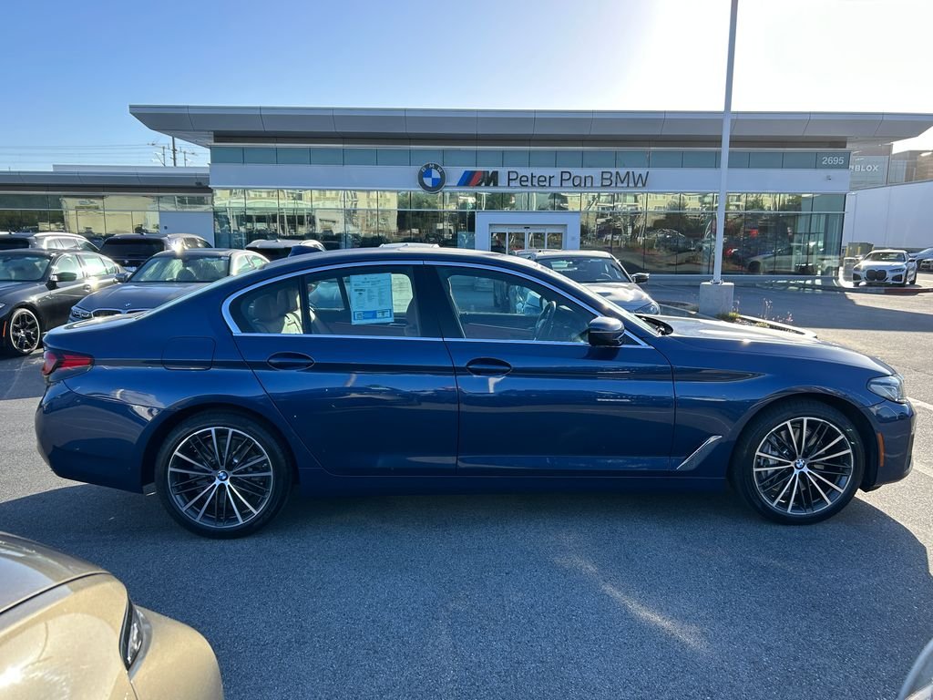 Certified Used 2023 Phytonic Blue Metallic BMW 540i image 6