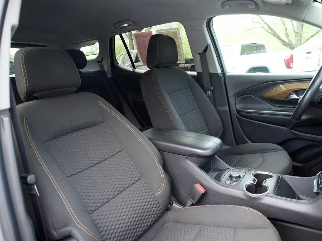 Used 2021 Satin Steel Metallic GMC SLE image 19