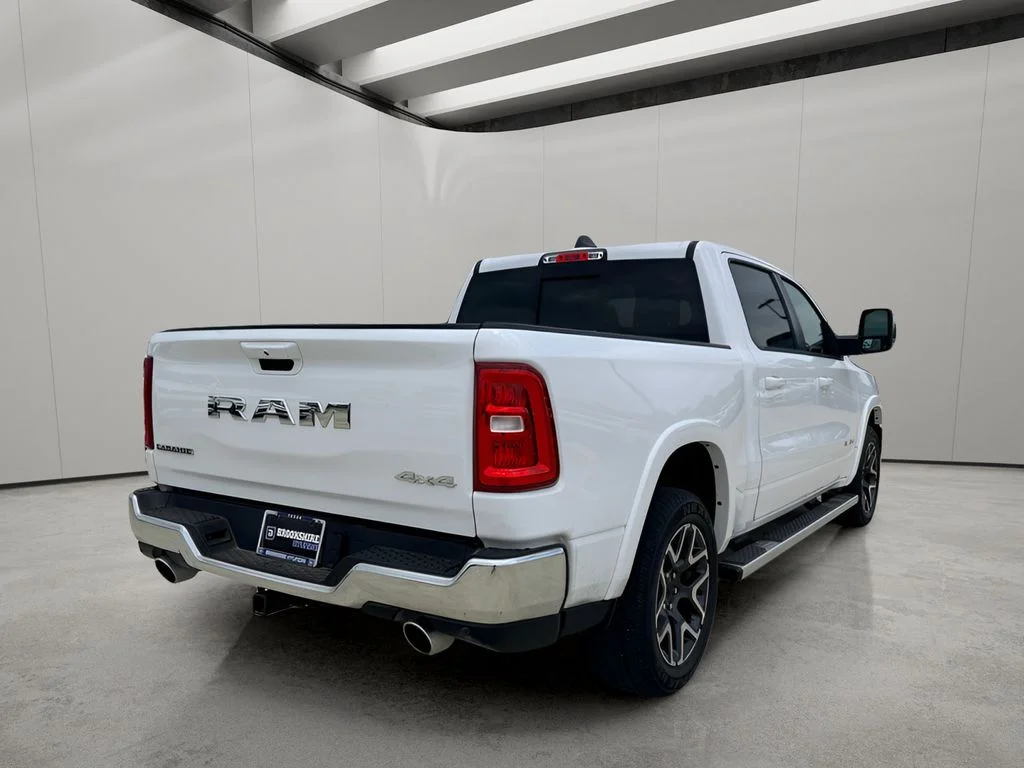 Used 2025 Bright White Clearcoat Ram Laramie image 7