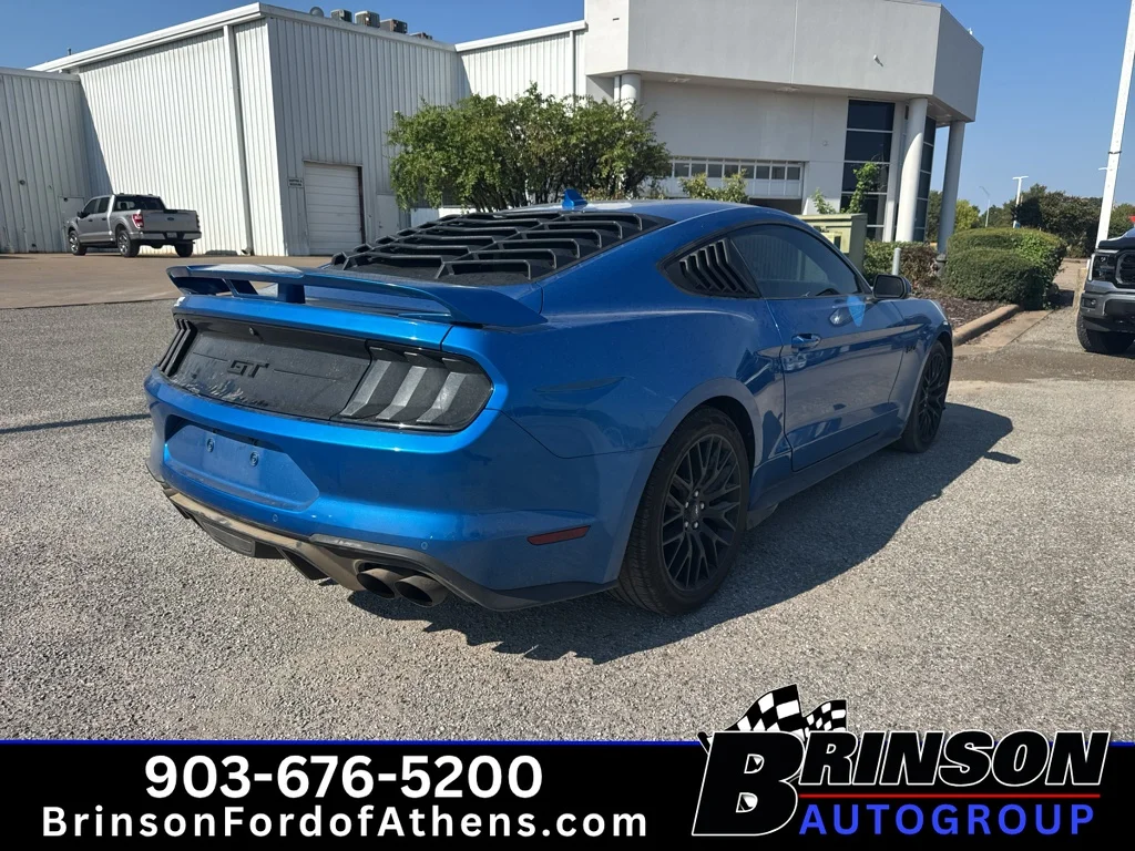 Used 2021 Velocity Blue Metallic Ford GT image 5
