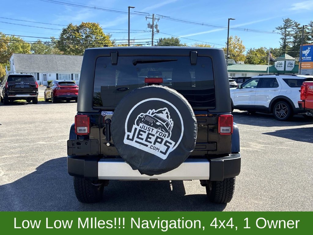 Used 2015 Black Jeep Sahara image 6