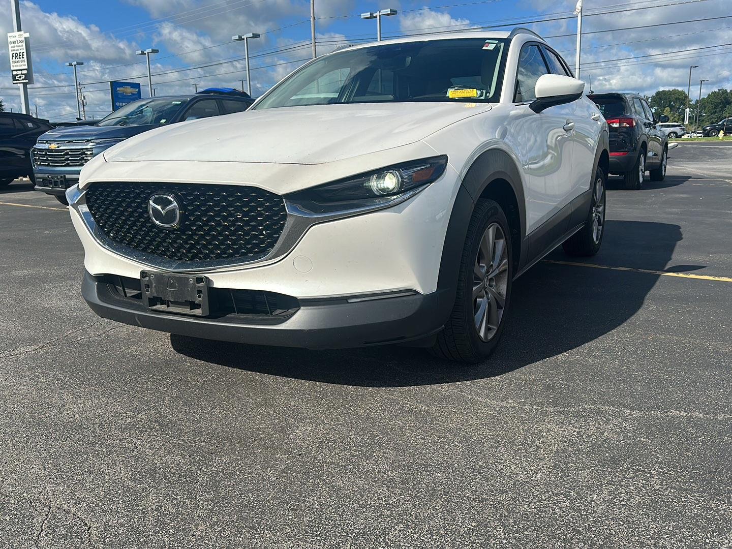 Used 2020 Snowflake White Pearl Mica Mazda Premium Package image 6