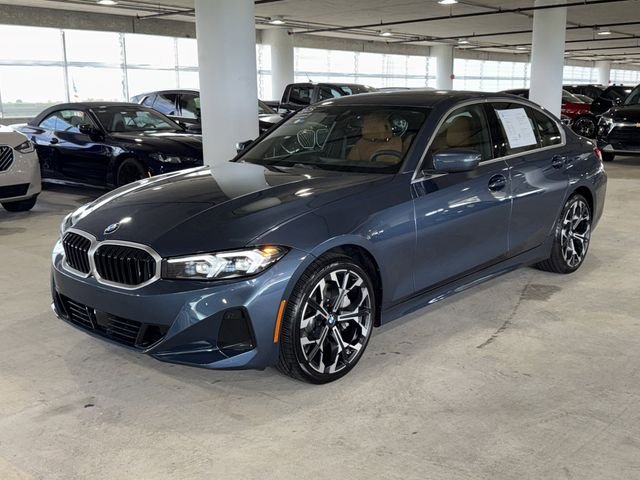 Certified Used 2025 Arctic Race Blue metallic BMW 330i image 4
