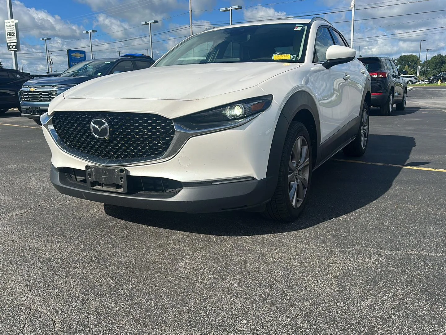 Used 2020 Snowflake White Pearl Mica Mazda Premium Package image 6