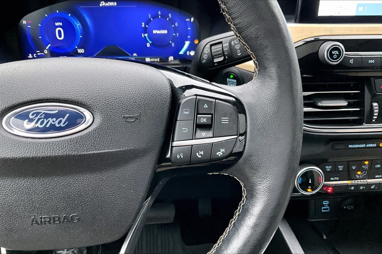 Used 2022 Carbonized Gray Metallic Ford Titanium image 25