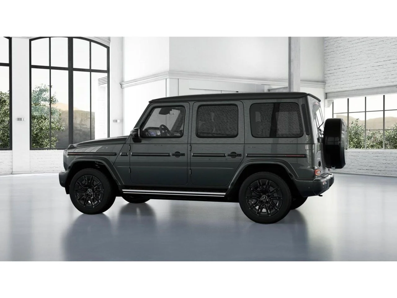 New 2027 MANUFAKTUR Graphite Metallic Mercedes-Benz G 580 image 32