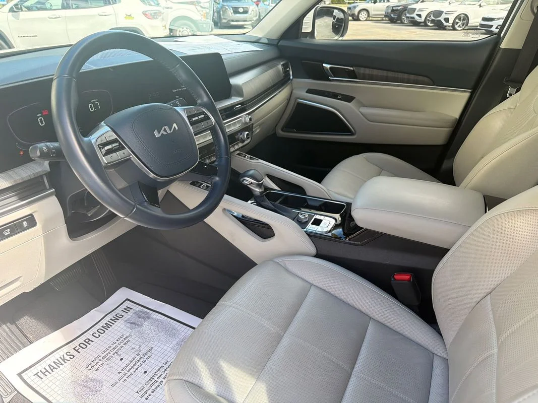 Used 2023 White Kia EX image 13