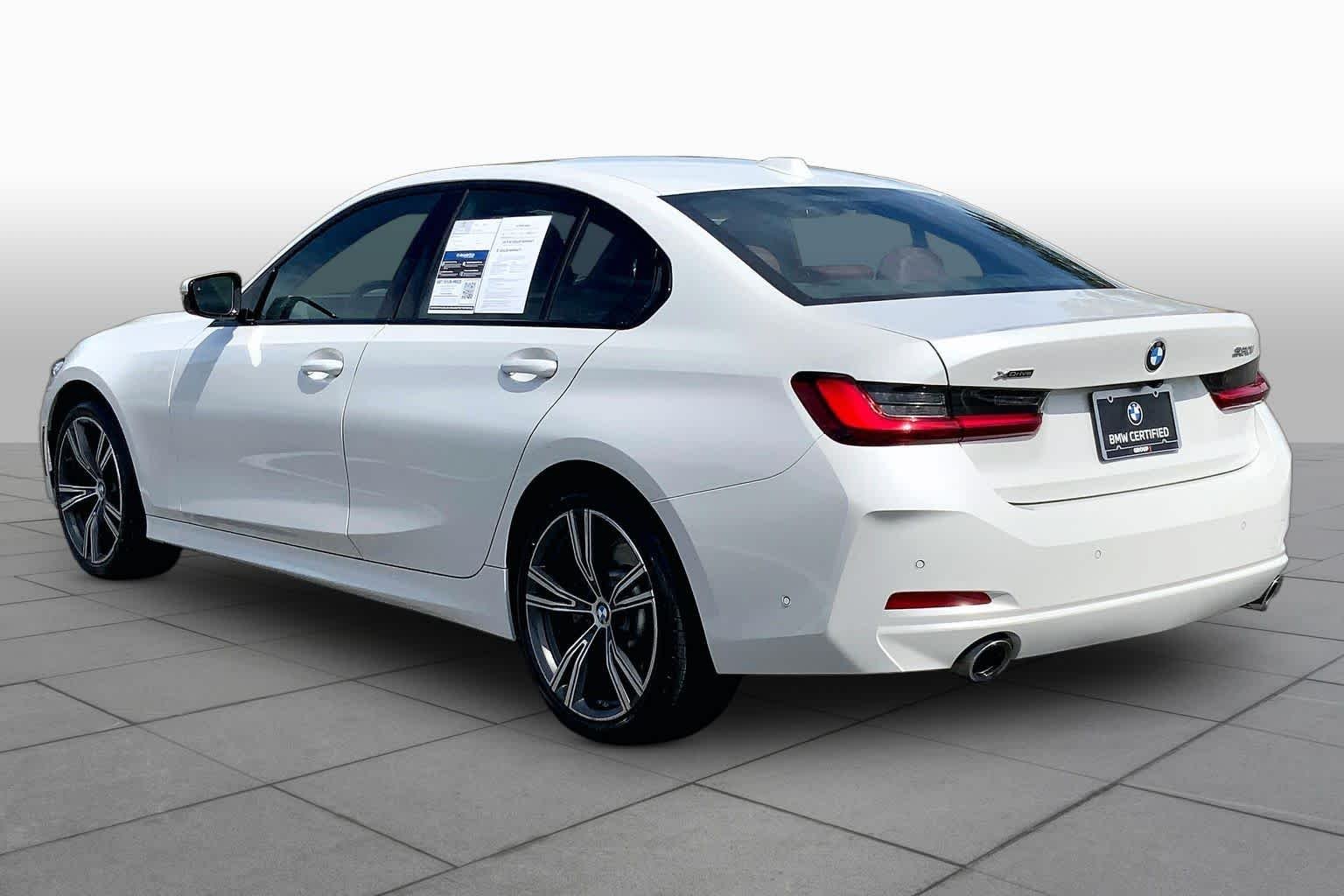 Certified Used 2023 Mineral White Metallic BMW 330i xDrive image 10