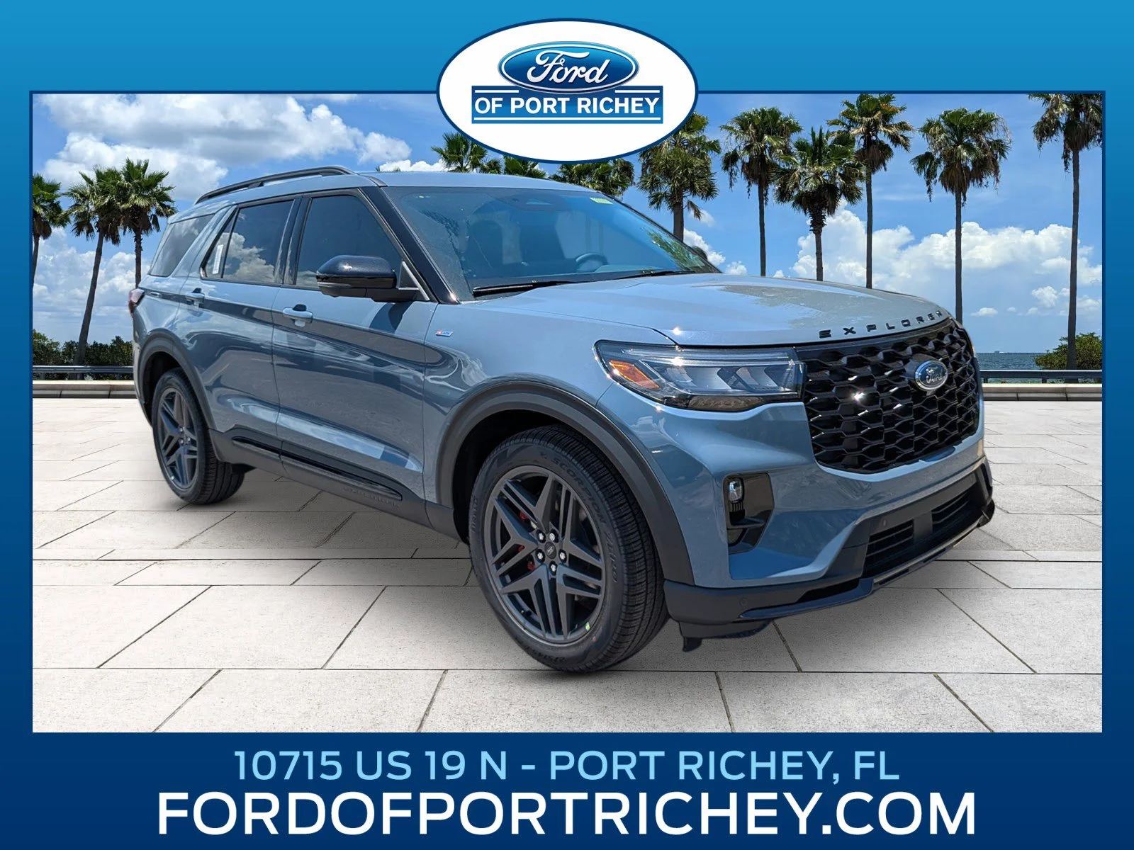 New 2026 Vapor Blue Metallic Ford ST-Line image 1