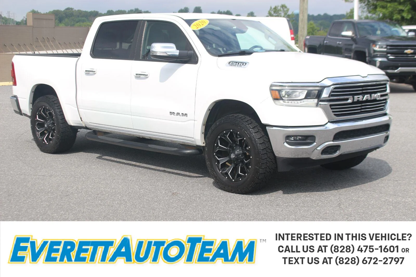 Used 2020 White Ram Laramie image 1