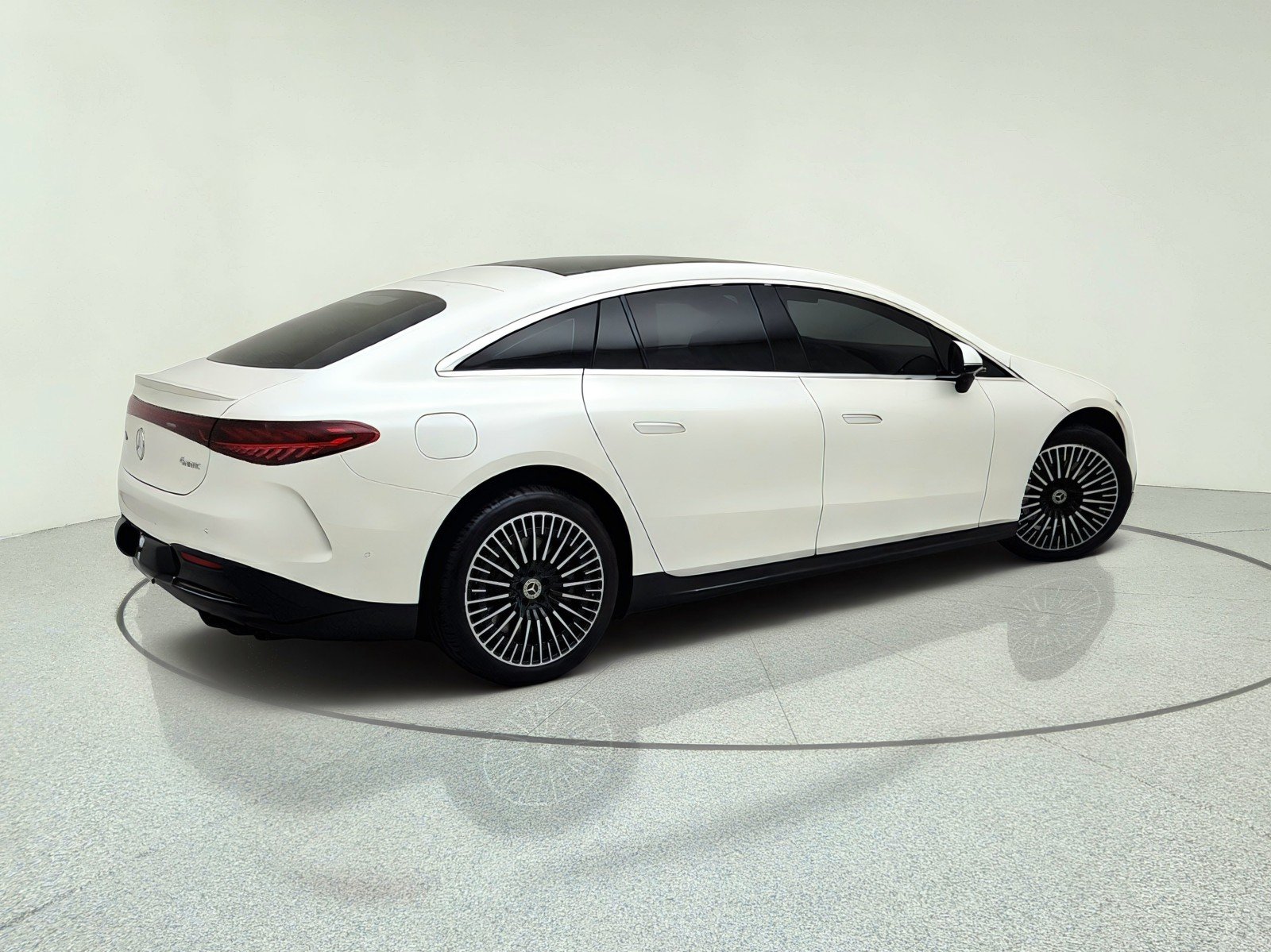 Certified Used 2023 MANUFAKTUR Diamond White Mercedes-Benz EQS 580 image 8