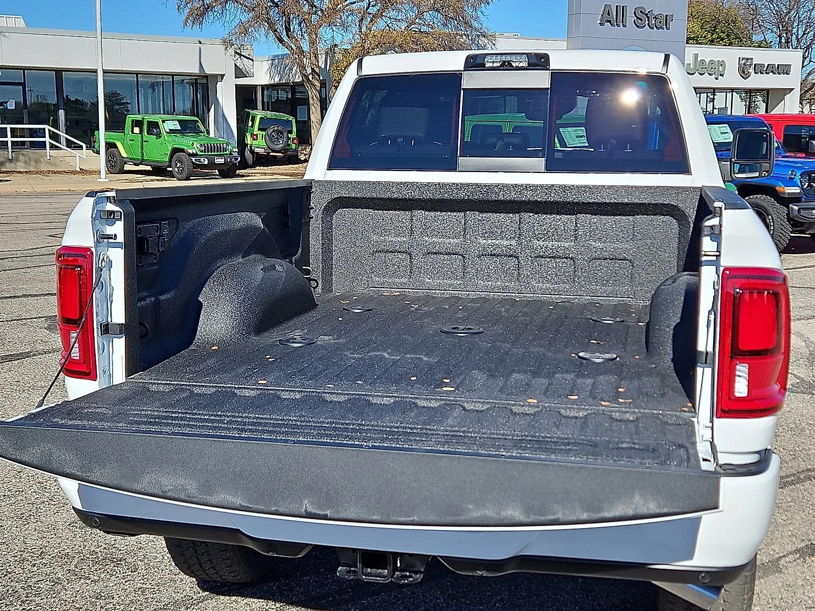 New 2026 Bright White Ram LARAMIE CREW CAB 4X4 6