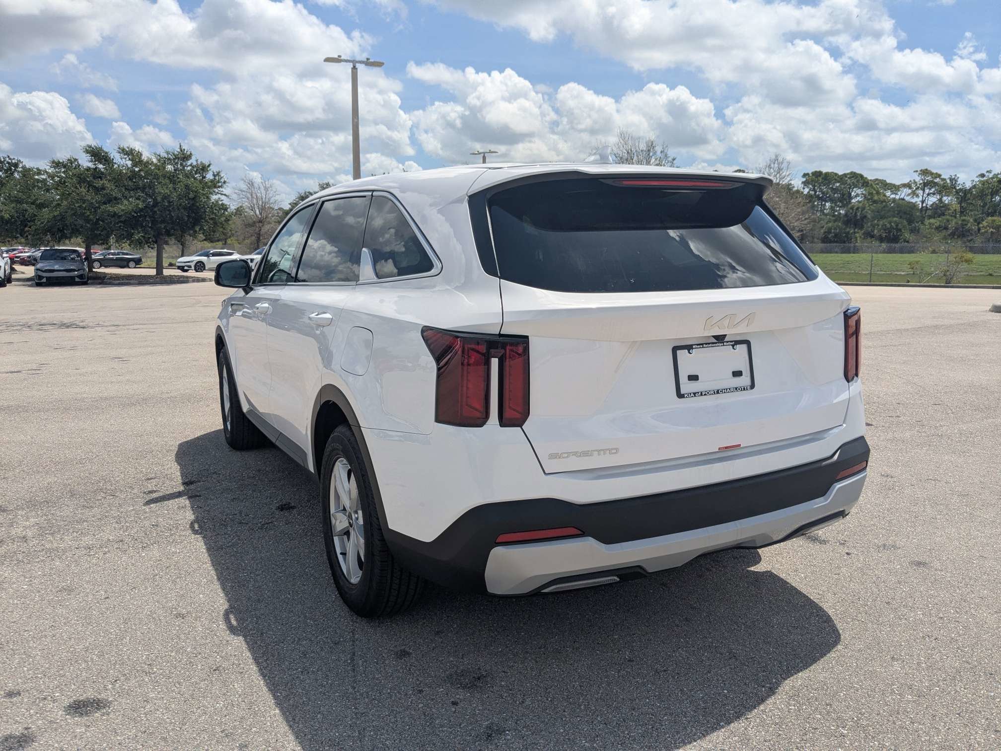 New 2026 Glacial White Kia LX image 7