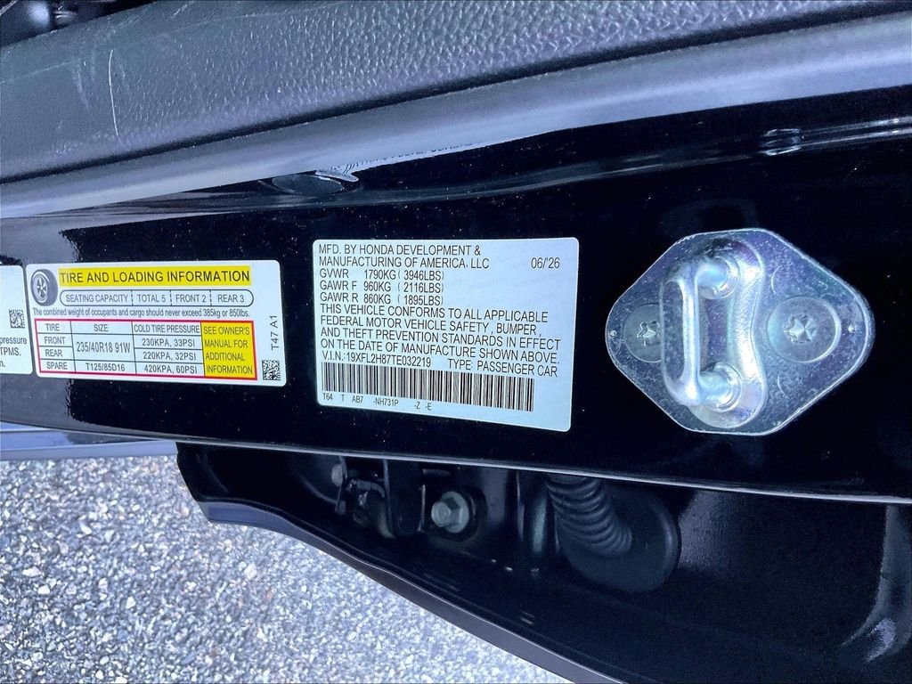 Used 2026 Black Honda Sport image 33