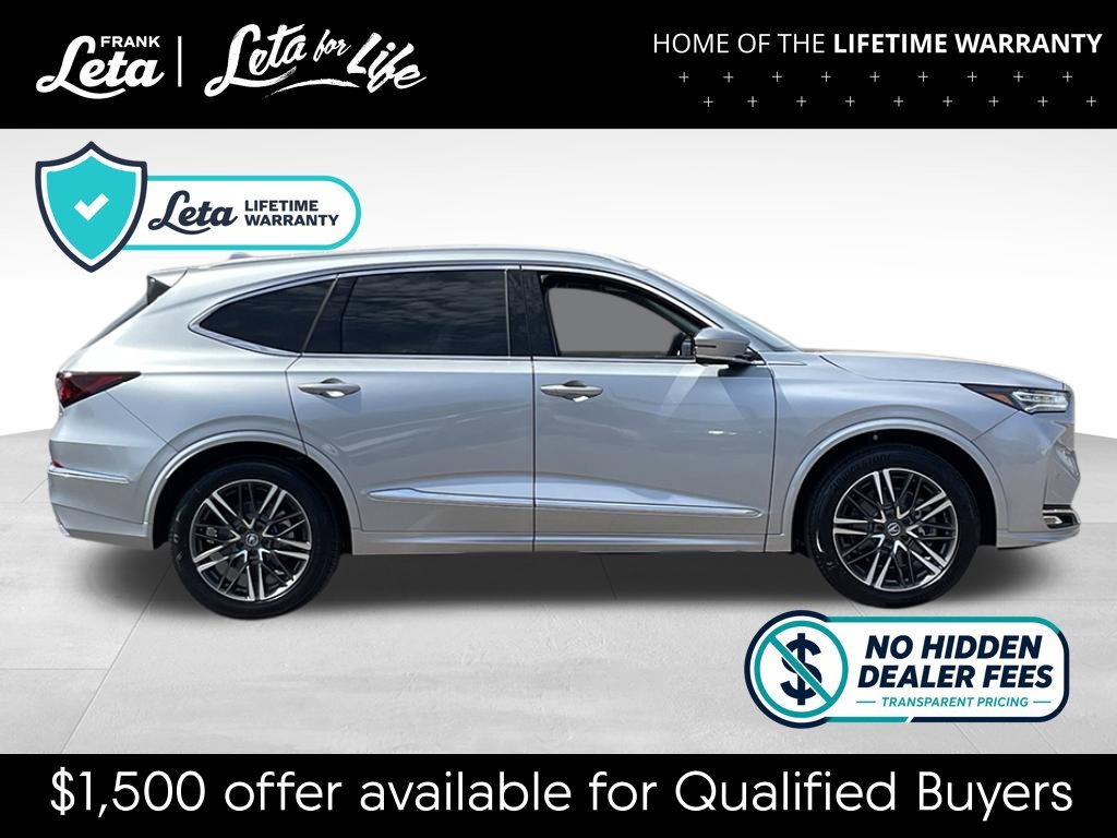 New 2026 Solar Silver Metallic Acura w/Advance Package image 7
