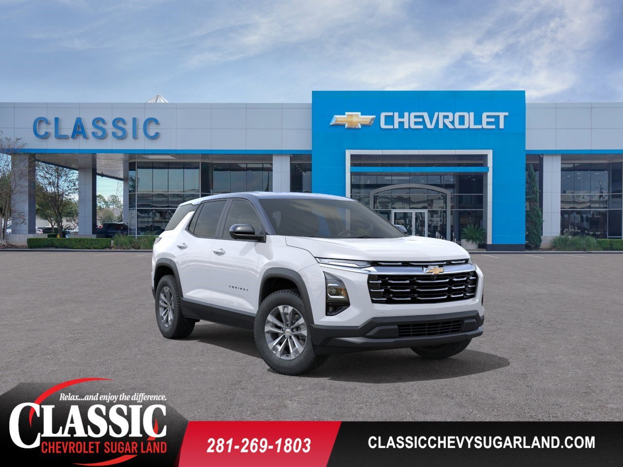 2026 Chevrolet Equinox LT White at Classic Elite Chevrolet Hwy 6