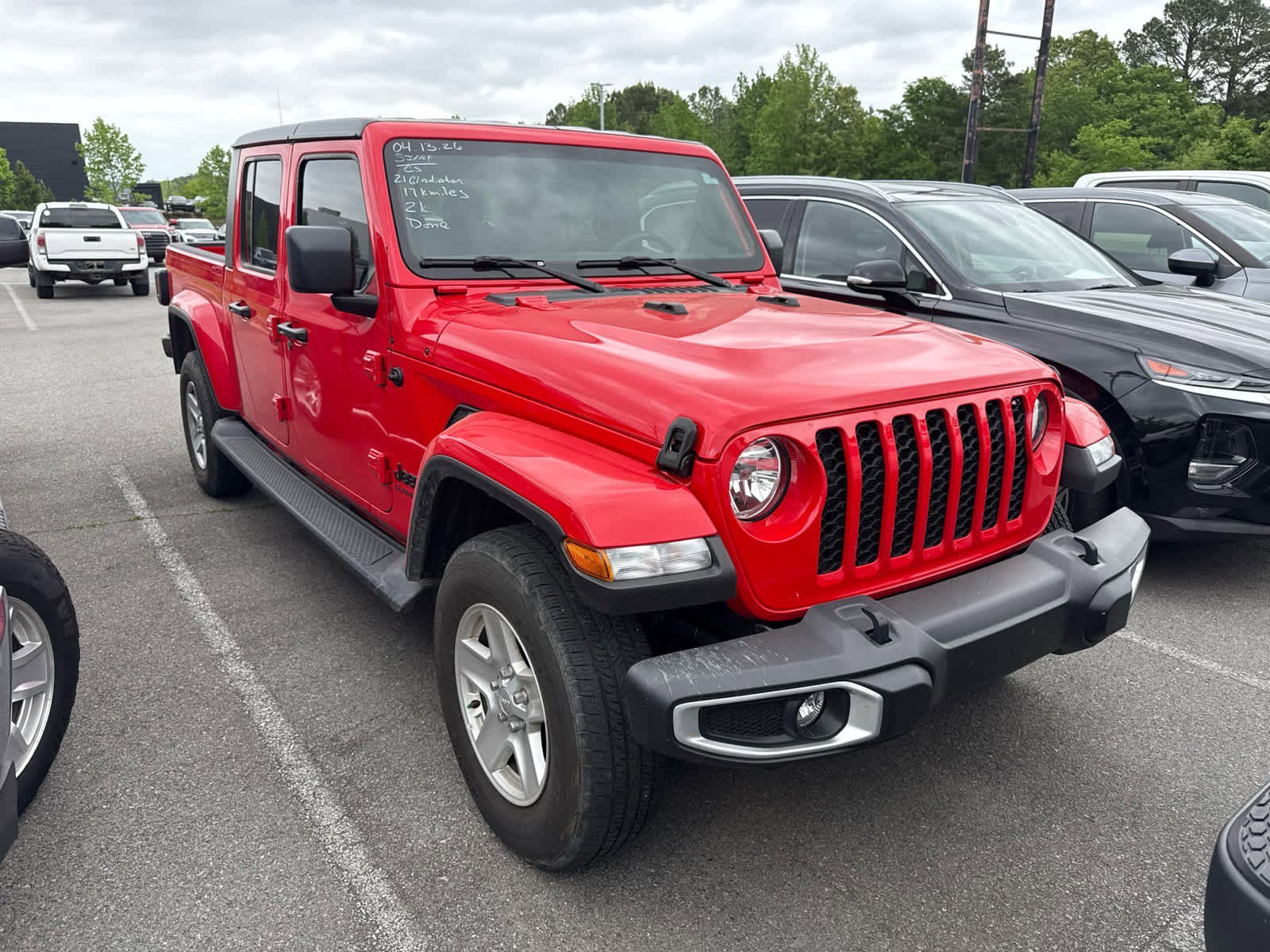 Used 2021 Jeep Gladiator Sport S with VIN 1C6HJTAG3ML543822 for sale in Little Rock
