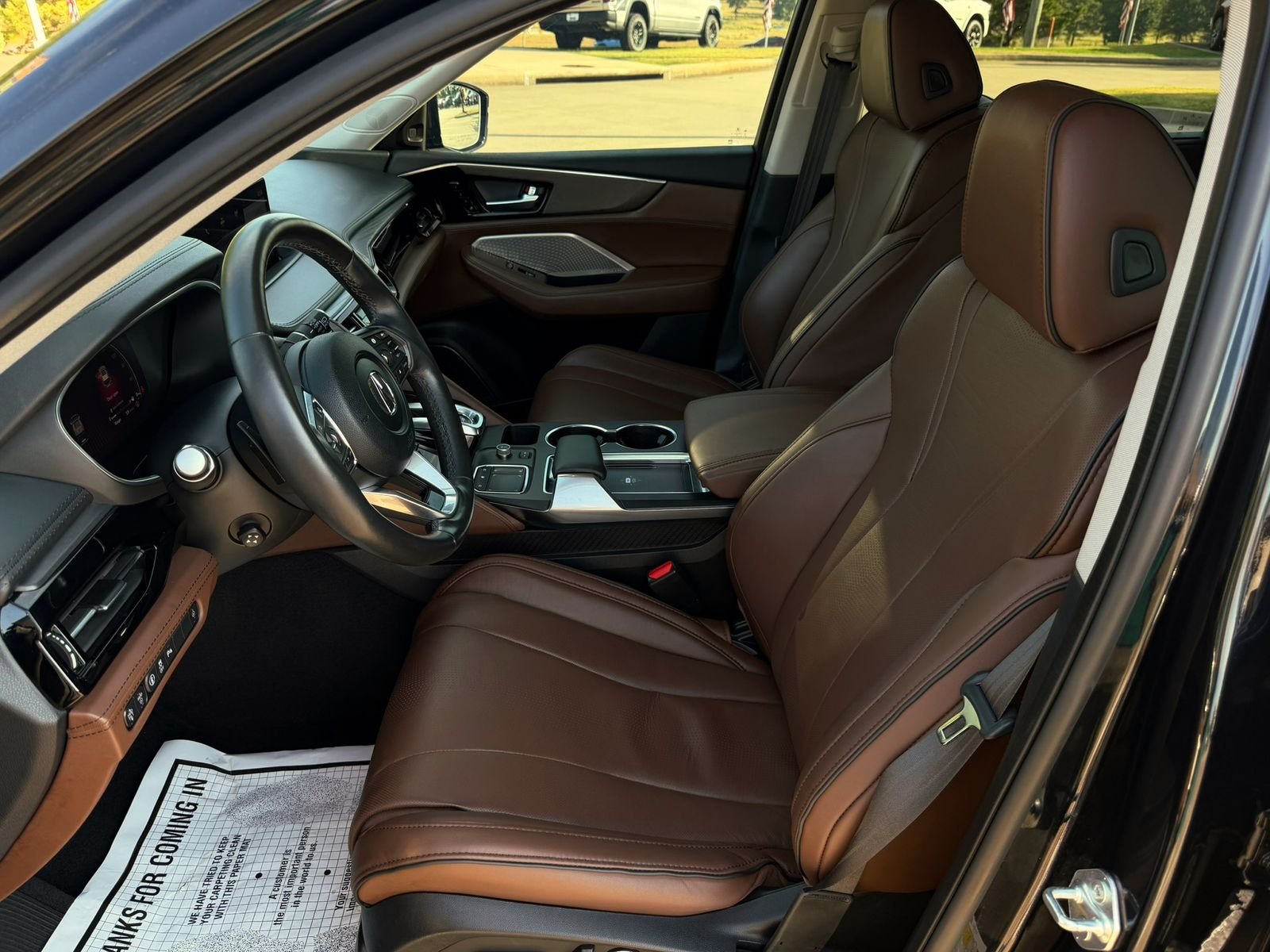 Used 2024 Majestic Black Pearl Acura Advance image 10