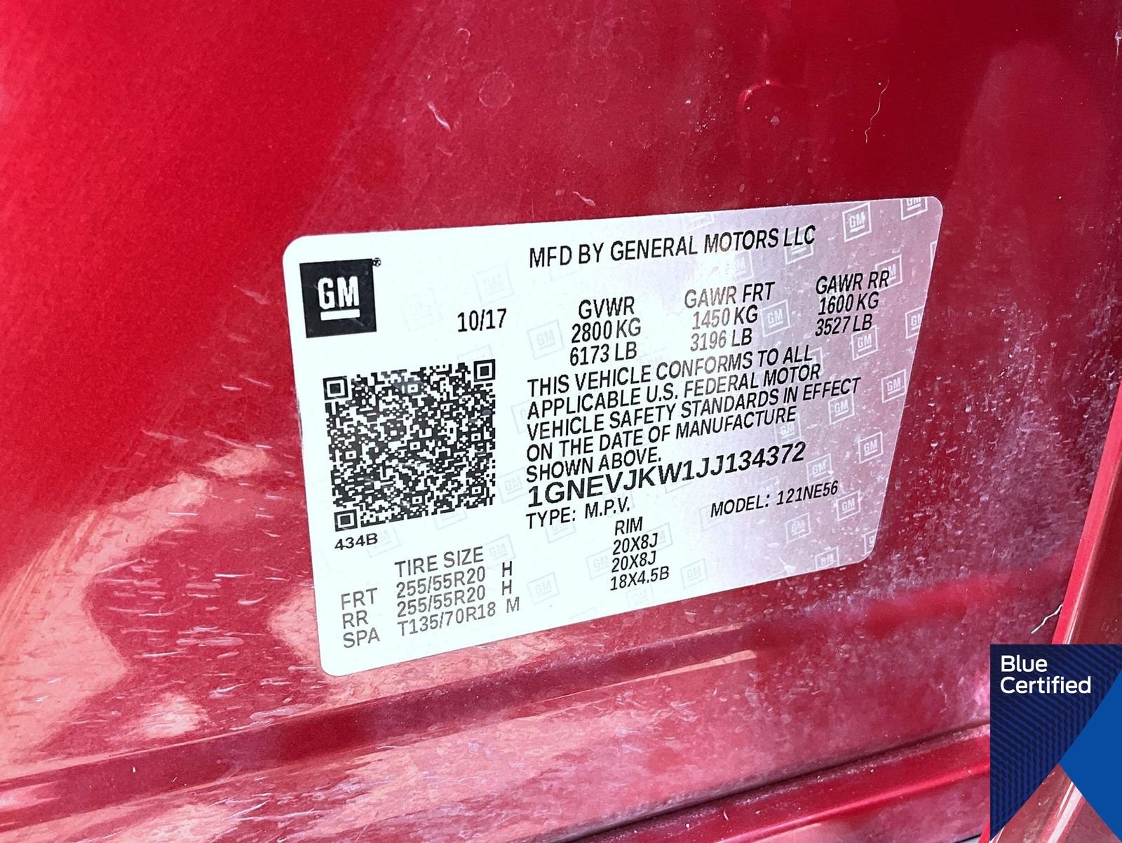 Certified Used 2018 Cajun Red Tintcoat Chevrolet Premier image 28