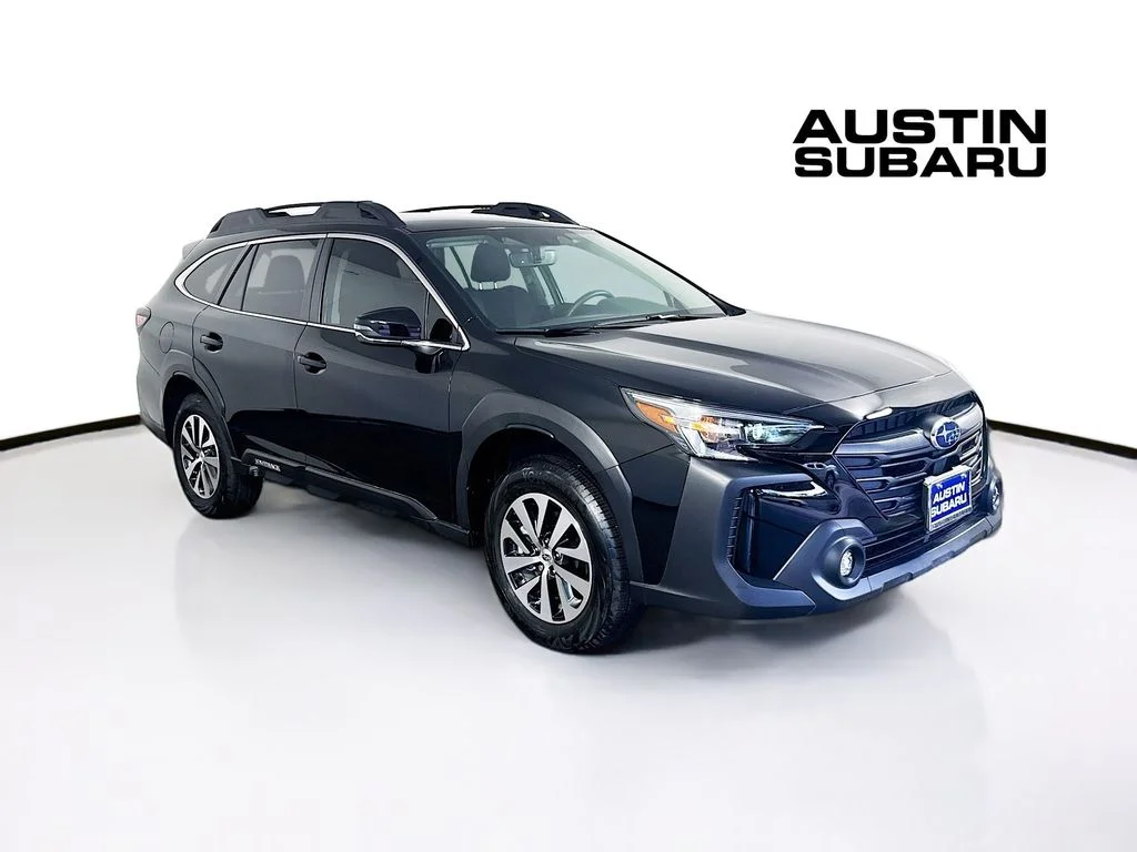 Certified Used 2025 Black Subaru Premium image 1