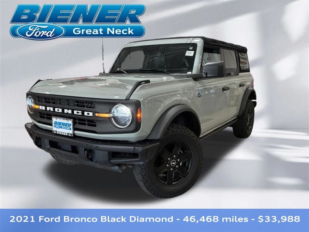 Certified Pre-Owned 2021 Ford Bronco Black Diamond 4WD