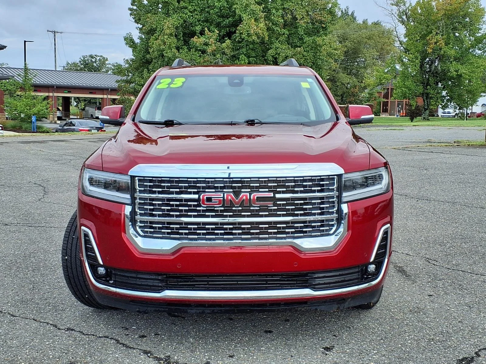 Used 2023 Volcanic Red Tintcoat GMC Denali image 9
