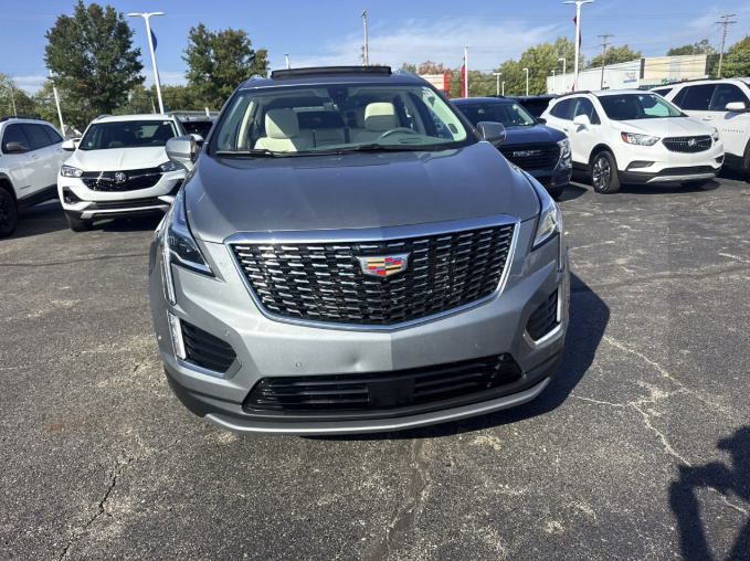 Used 2024 Silver Cadillac Premium Luxury image 2