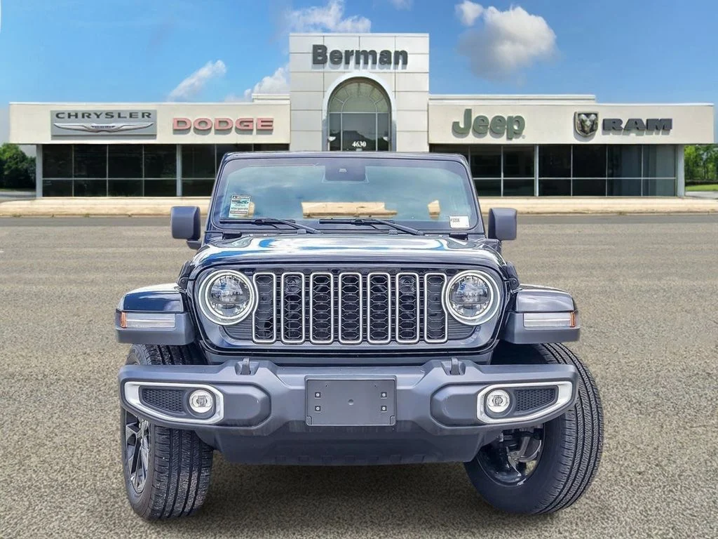Certified Used 2025 Black Jeep Sahara 4xe image 6