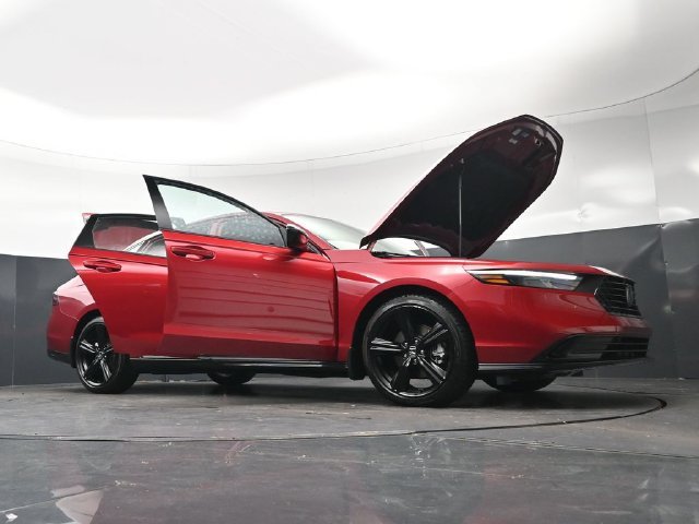 Certified Used 2026 Radiant Red Metallic Honda Sport-L Hybrid image 78